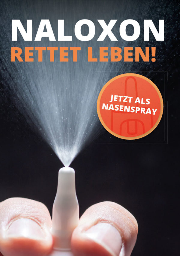 Naloxon rettet Leben Flyer